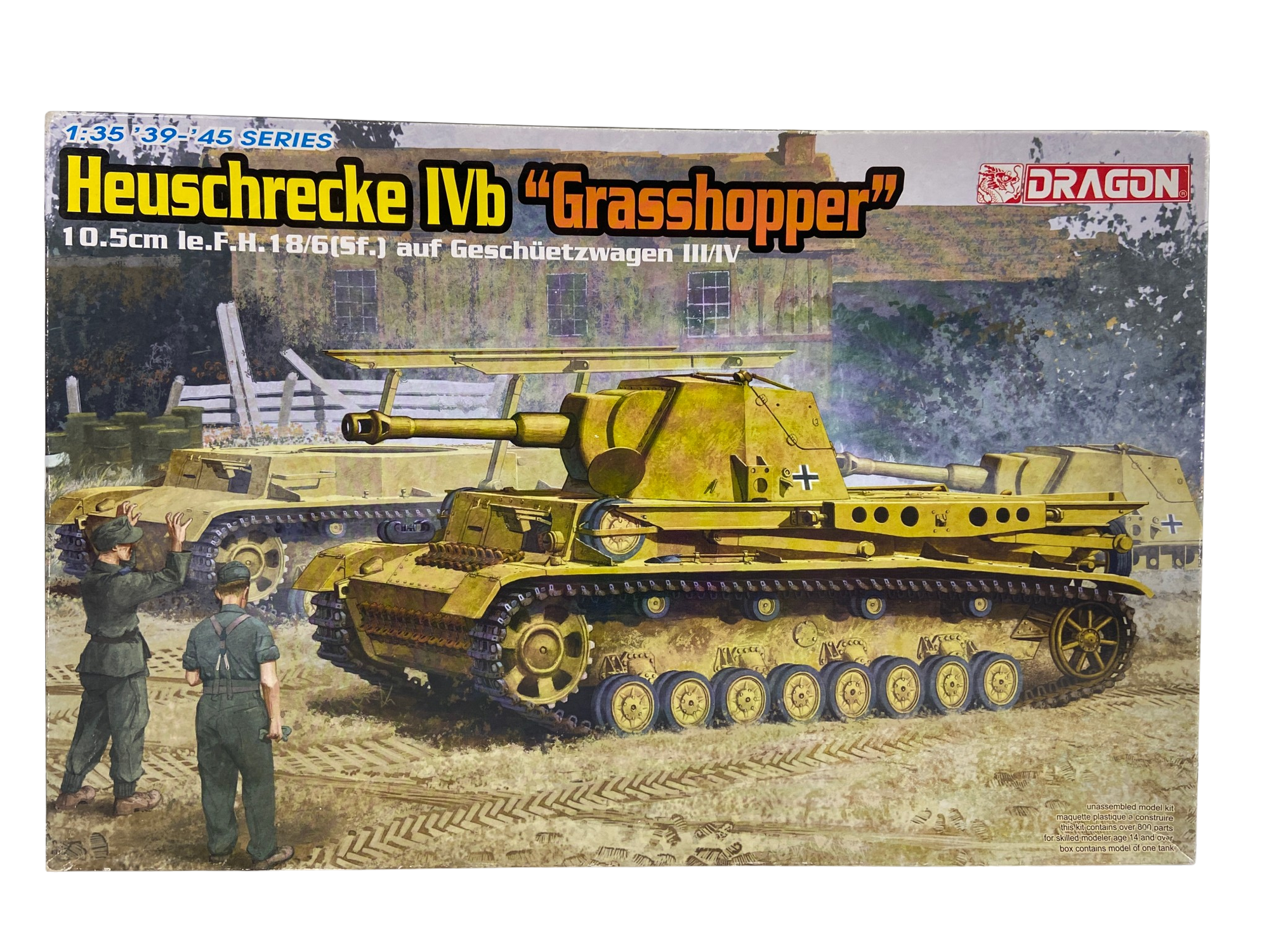 Heuschrecke IVb "Grasshopper" 10.5cm le.F.H. 18/6(Sf.) auf Geschüetzwagen III/IV