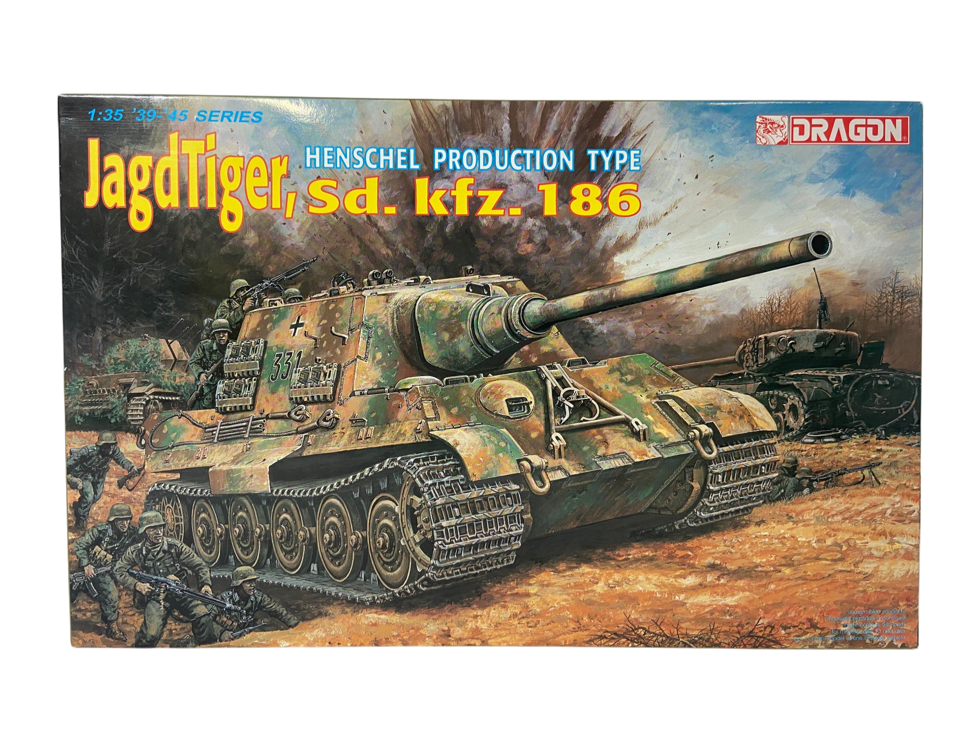 Dragon 1:35 Jagdtiger Sd.Kfz. 186 Henschel Production Type 6050