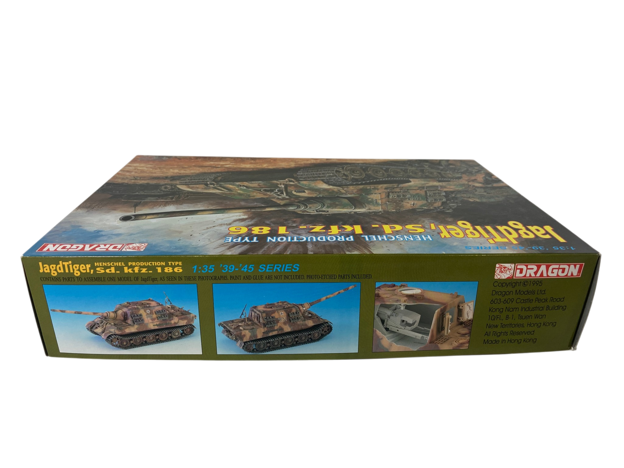 Dragon 1:35 Jagdtiger Sd.Kfz. 186 Henschel Production Type 6050