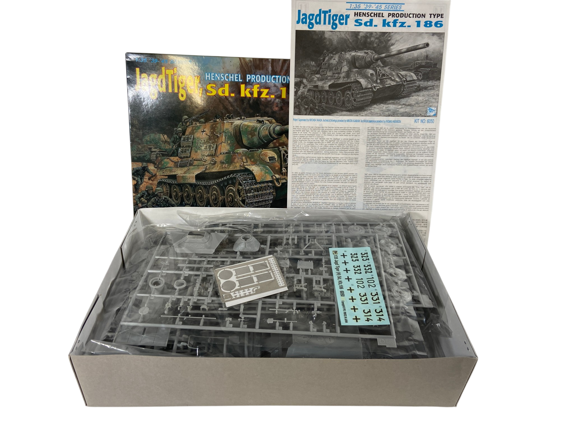 Dragon 1:35 Jagdtiger Sd.Kfz. 186 Henschel Production Type 6050