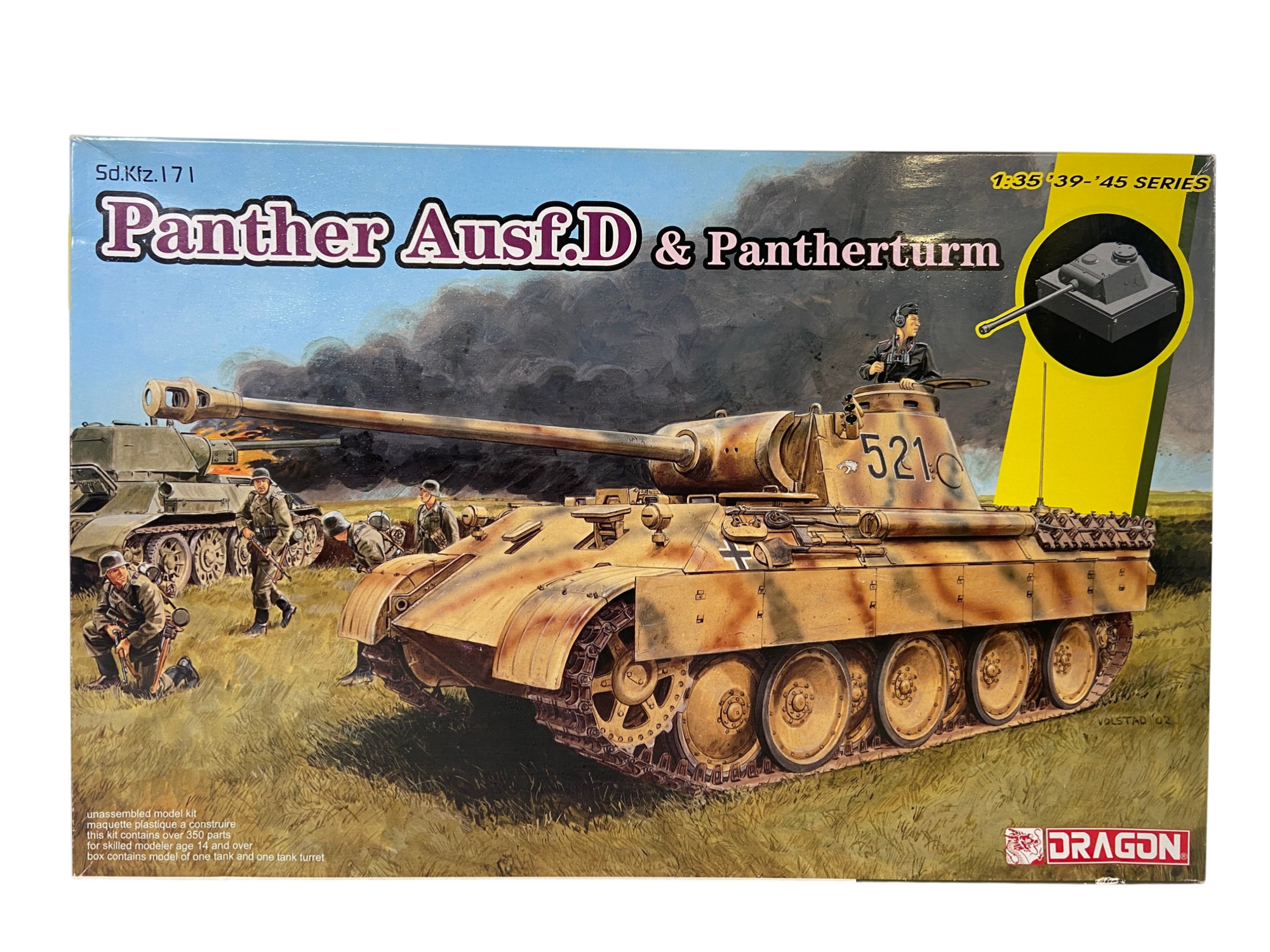 Dragon 1:35 Panther Ausf.D & Pantherturm 6940