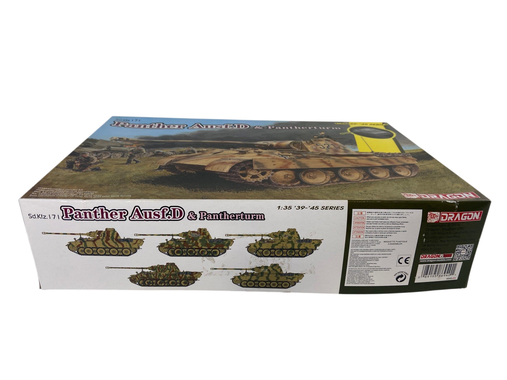 Dragon 1:35 Panther Ausf.D & Pantherturm 6940