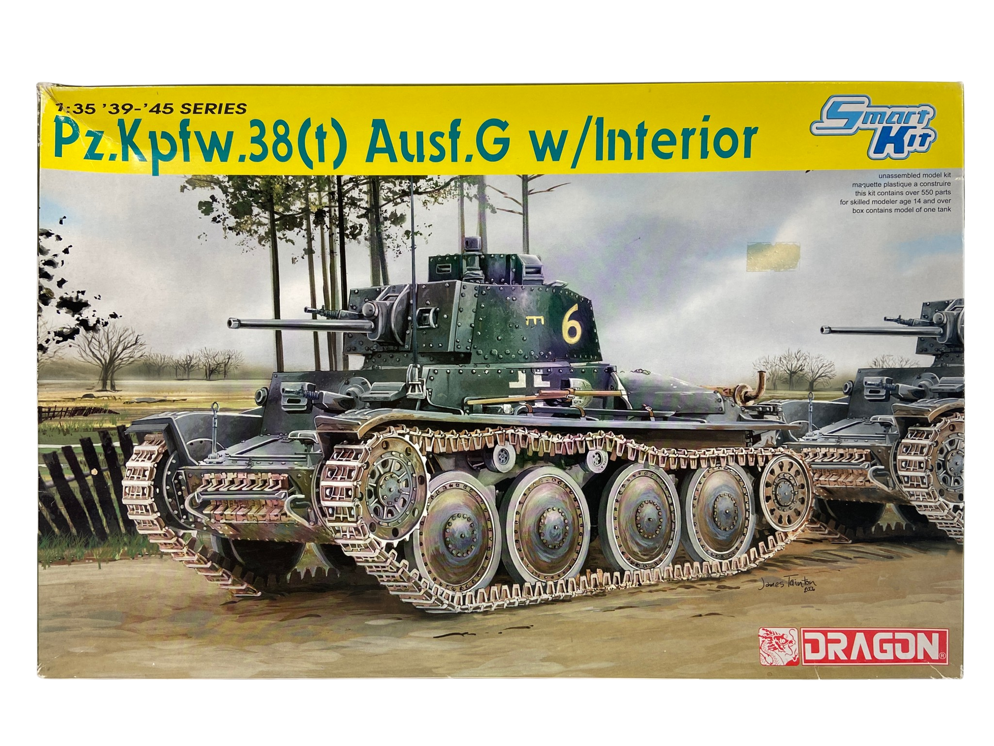 Dragon 1:35 Pz.Kpfw. 38(t) Ausf. G w/Interior incl. PE set 6290