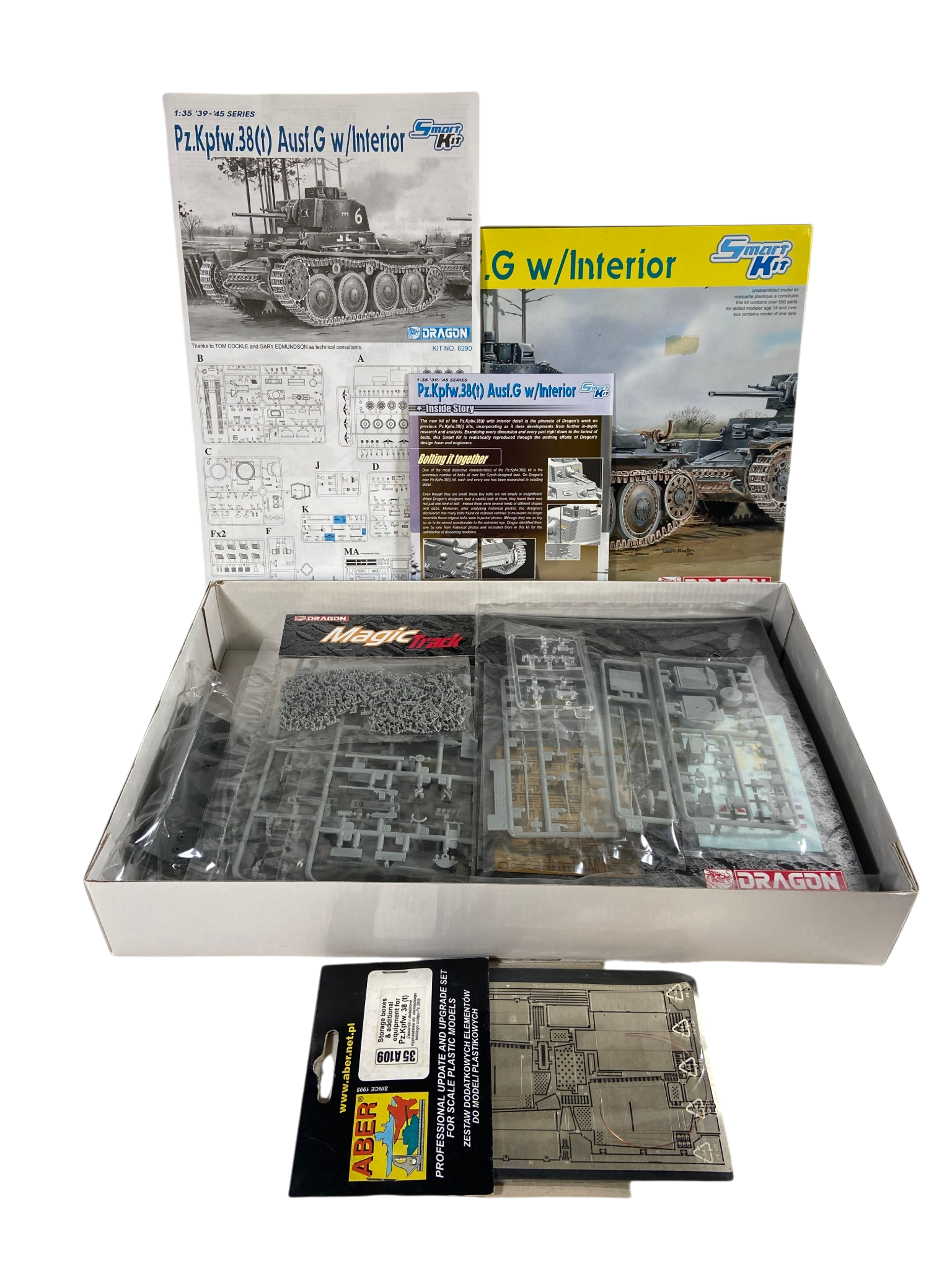 Dragon 1:35 Pz.Kpfw. 38(t) Ausf. G w/Interior incl. PE set 6290