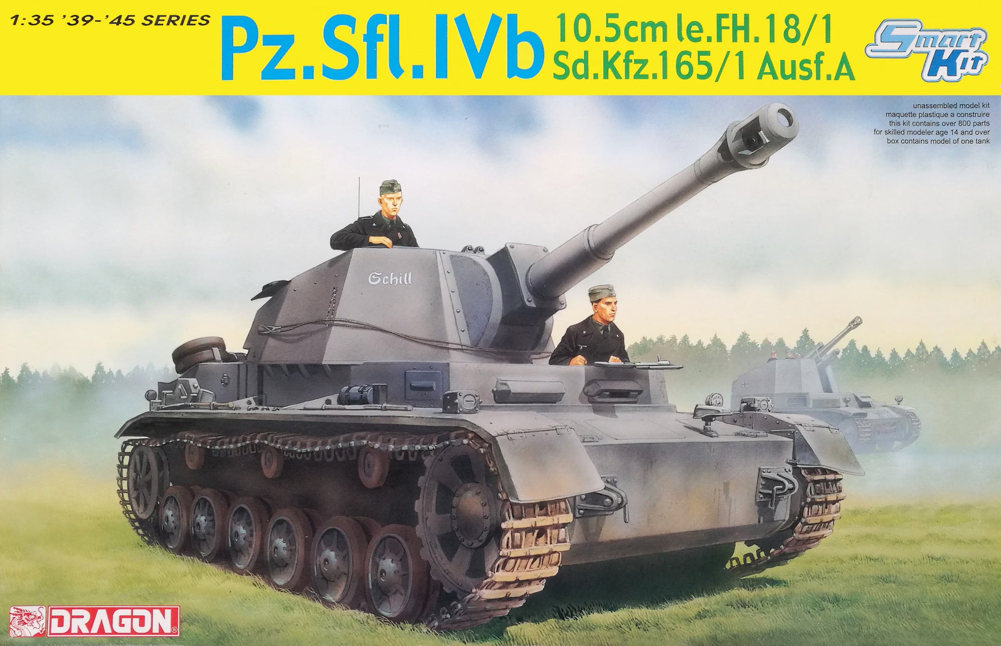 Dragon 1:35 Pz.Sfl.IVb 10,5cm le.FH. 18/1 Sd.Kfz. 165/1 Ausf. A 6475