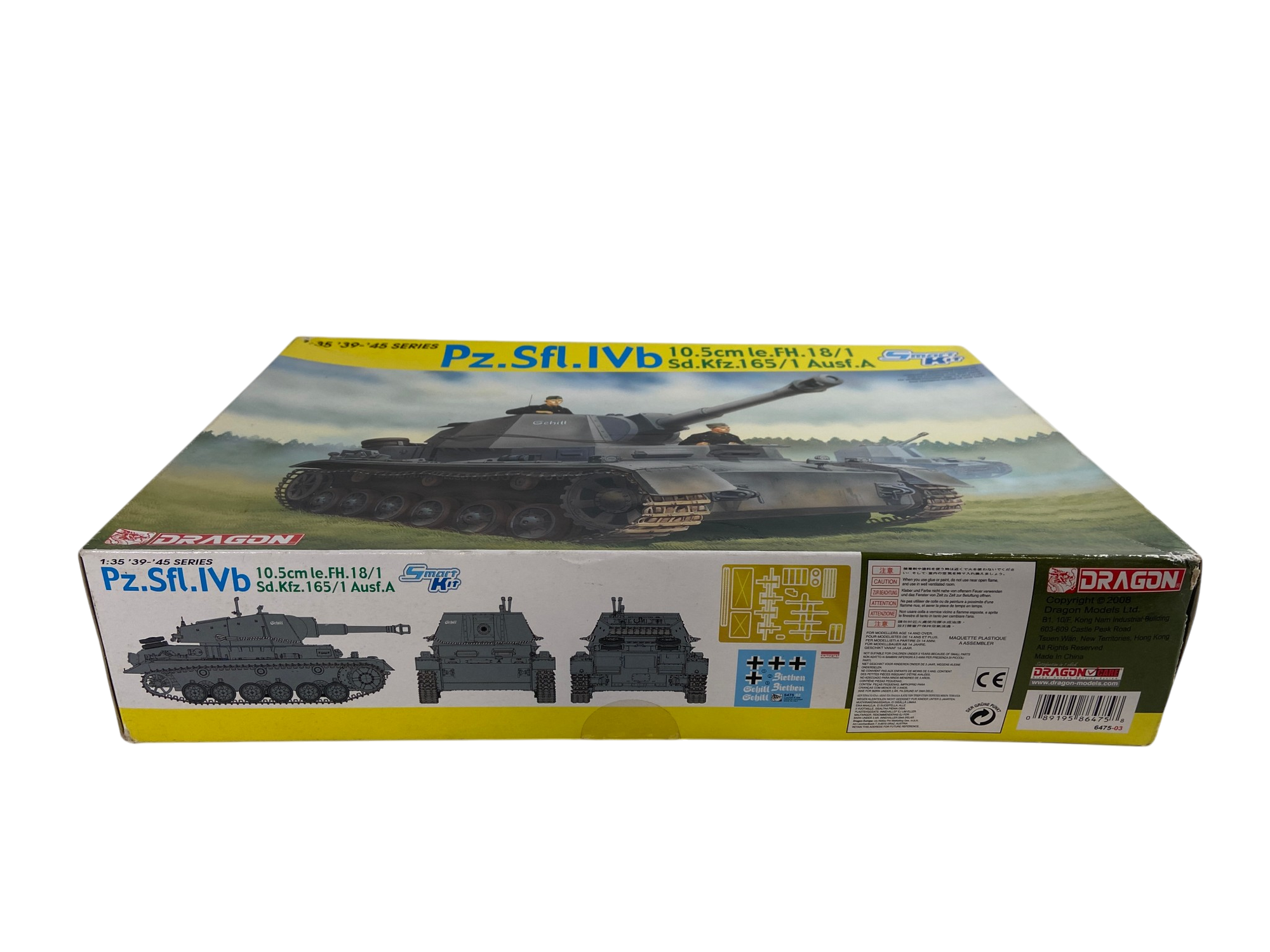 Dragon 1:35 Pz.Sfl.IVb 10,5cm le.FH. 18/1 Sd.Kfz. 165/1 Ausf. A 6475