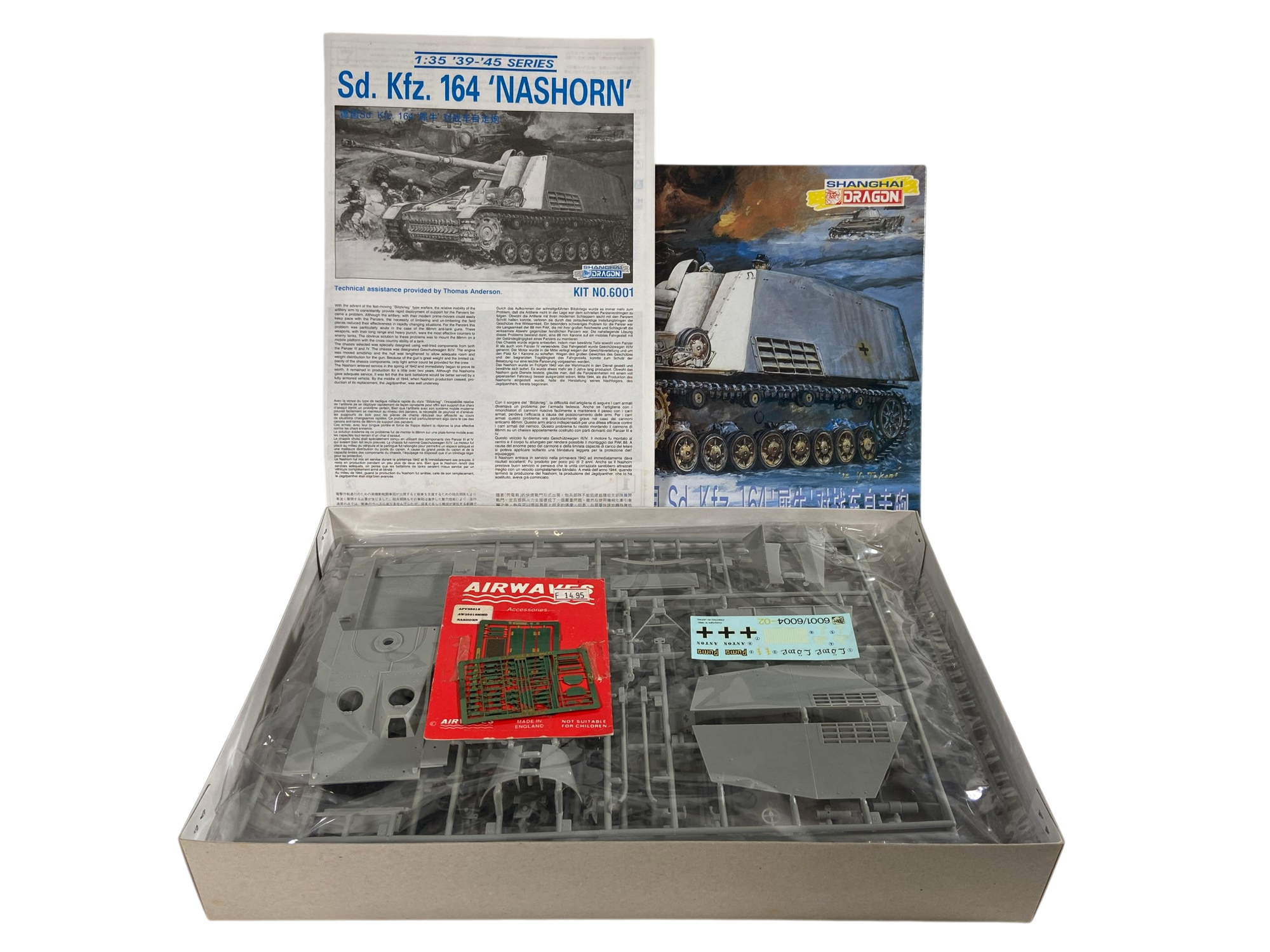 Dragon 1:35 Sd.Kfz. 164 'Nashorn' incl. PE set 6001