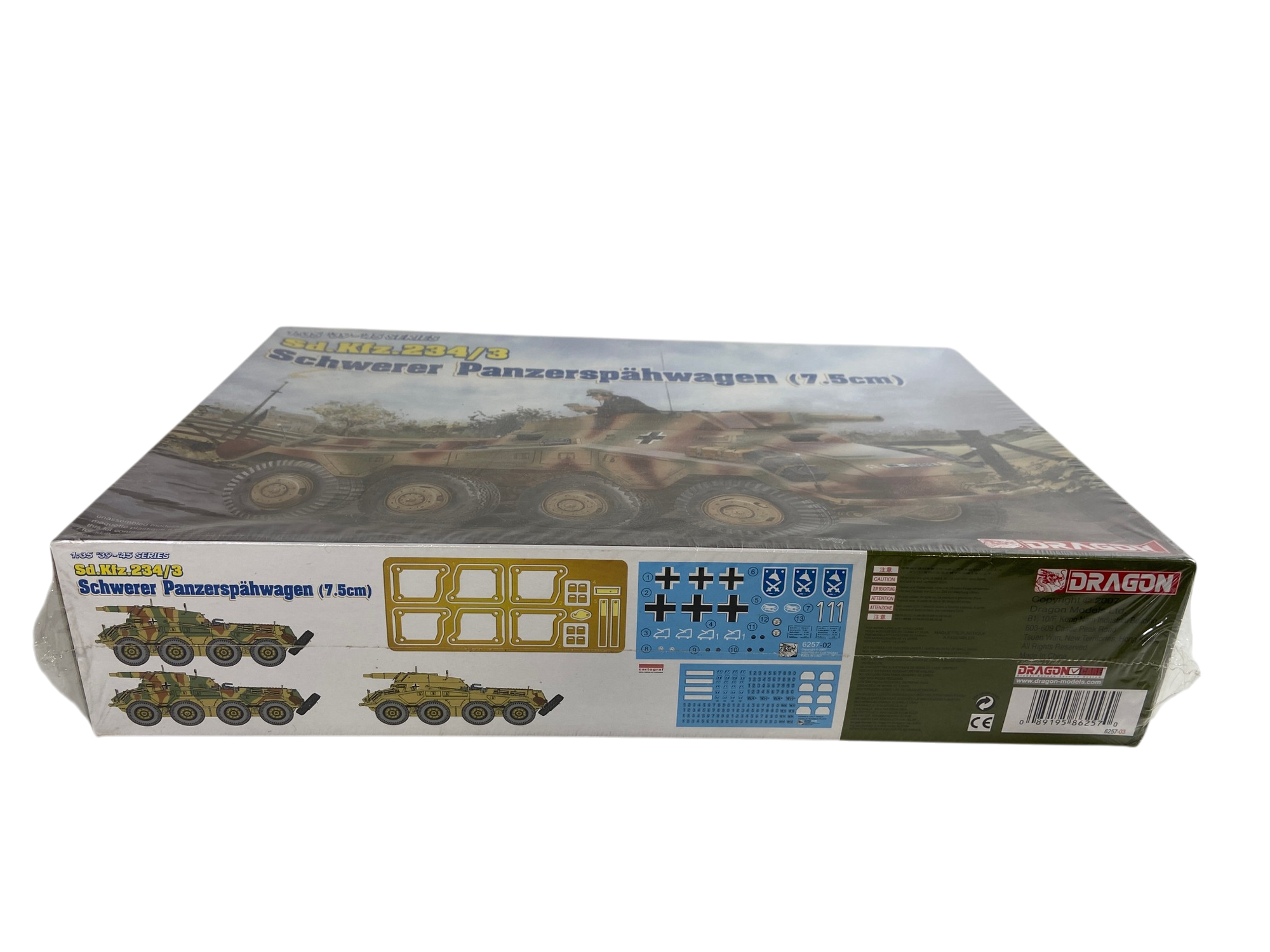 Dragon 1:35 Sd.Kfz. 234/3 Schwerer Panzerspähwagen (7.5cm) 6257