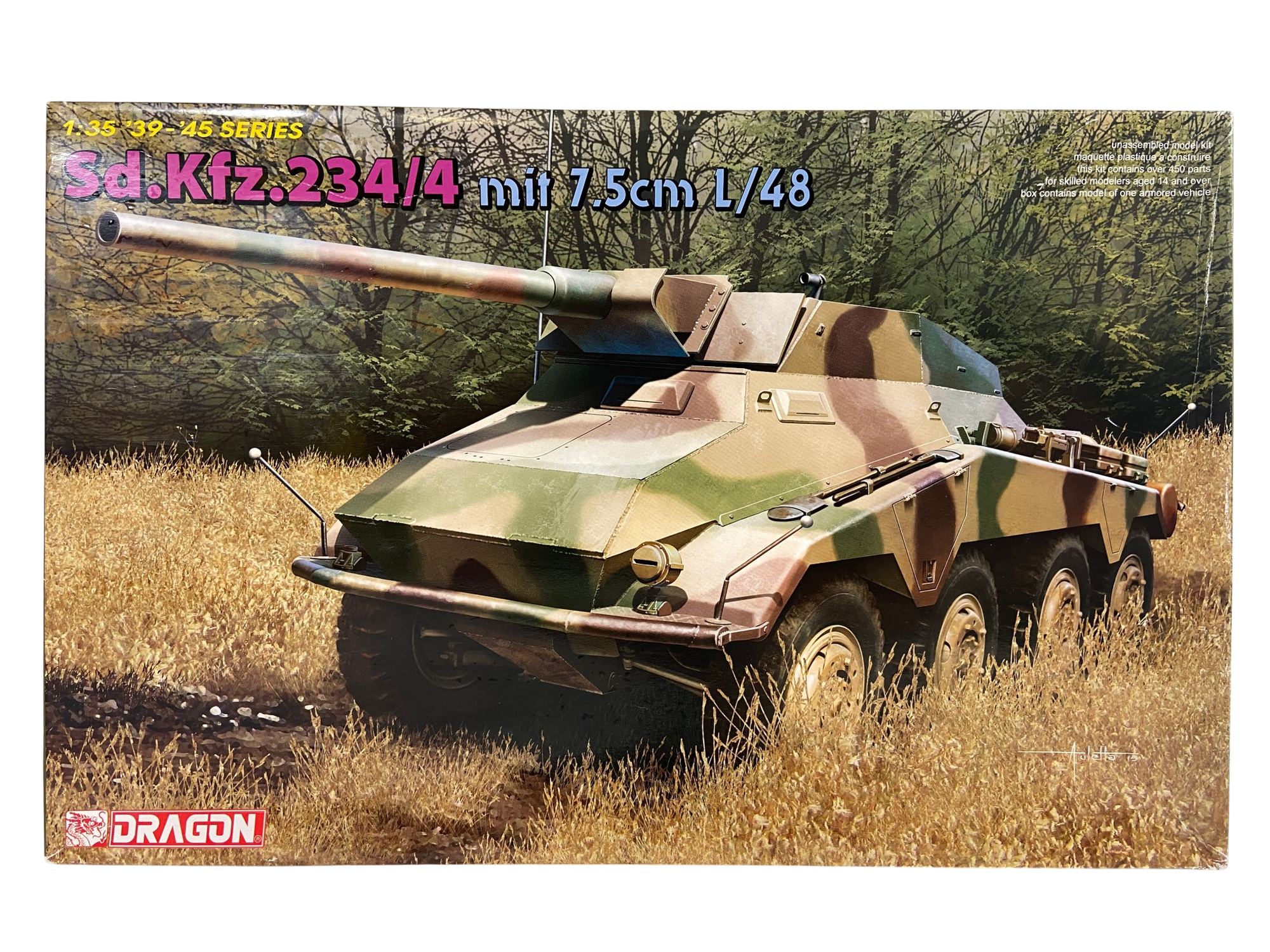 Dragon 1:35 Sd.Kfz. 234/4 mit 7.5cm L/48 6814
