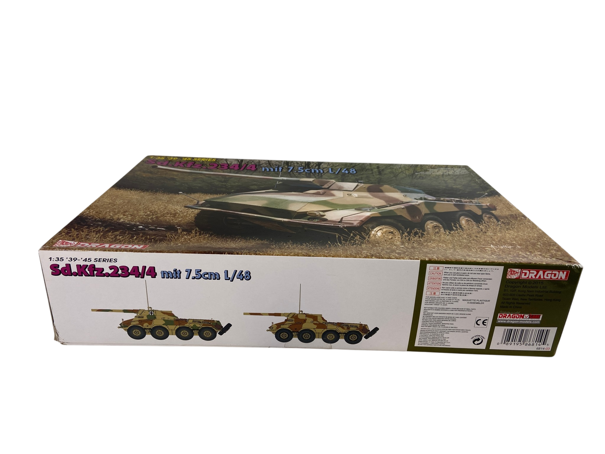 Dragon 1:35 Sd.Kfz. 234/4 mit 7.5cm L/48 6814