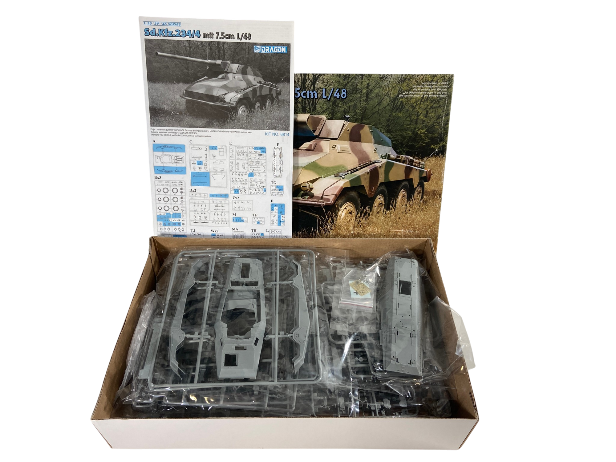 Dragon 1:35 Sd.Kfz. 234/4 mit 7.5cm L/48 6814