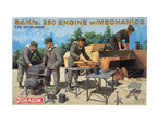 Dragon 1:35 Sd. Kfz. 250 Engine w/Mechanics 6112