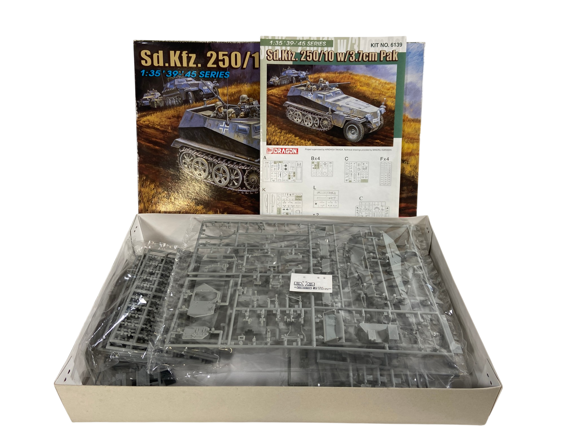 Dragon 1:35 Sd.Kfz. 250/10 w/3,7cm Pak 6139