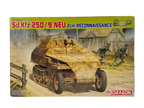 Dragon 1:35 Sd.Kfz. 250/9 Ausf. B 2cm Reconnaissance incl. veel extra's 6316
