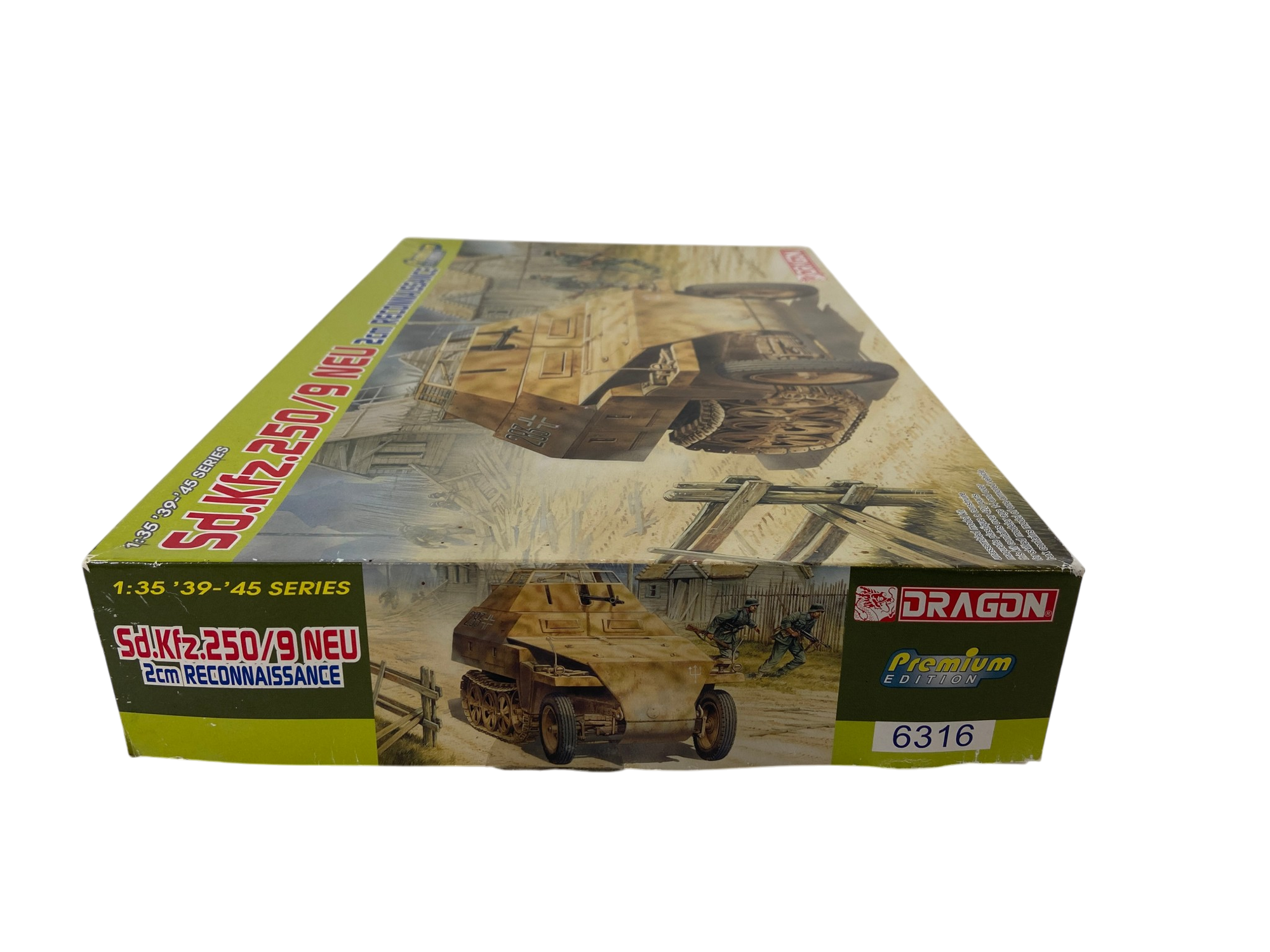 Dragon 1:35 Sd.Kfz. 250/9 Ausf. B 2cm Reconnaissance incl. veel extra's 6316