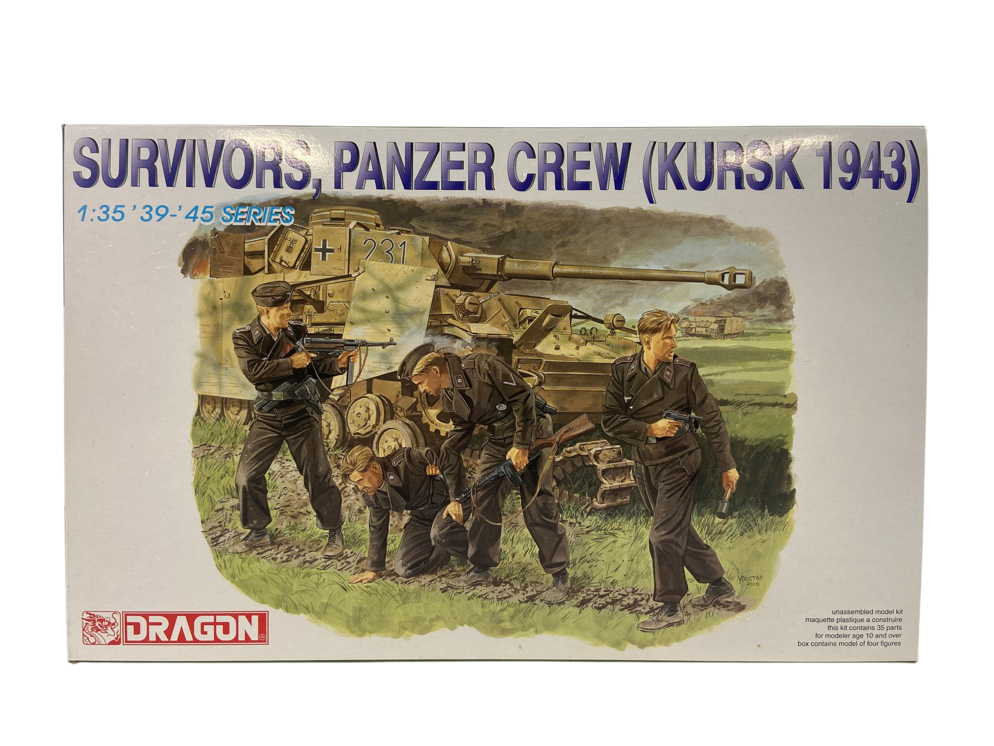 Dragon 1:35 Survivors, Panzer Crew (Kursk 1943) 6129