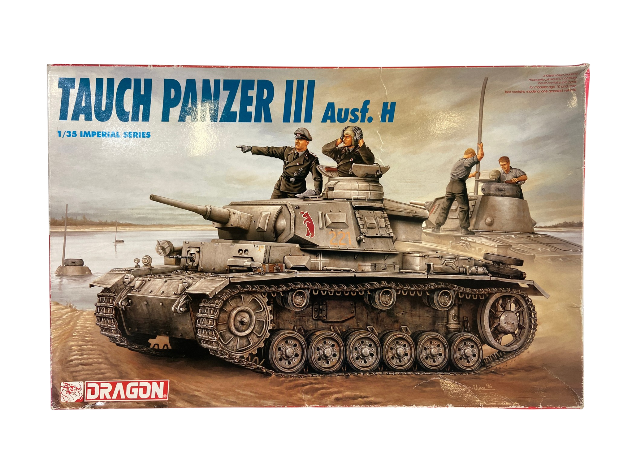 Dragon 1:35 Tauch Panzer III Ausf. H 9033