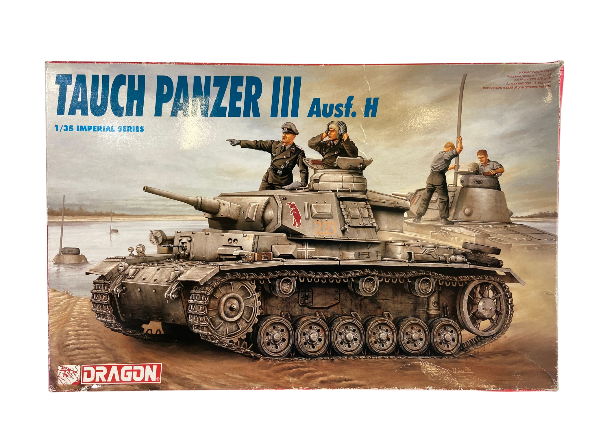 Dragon 1:35 Tauch Panzer III Ausf. H 9033