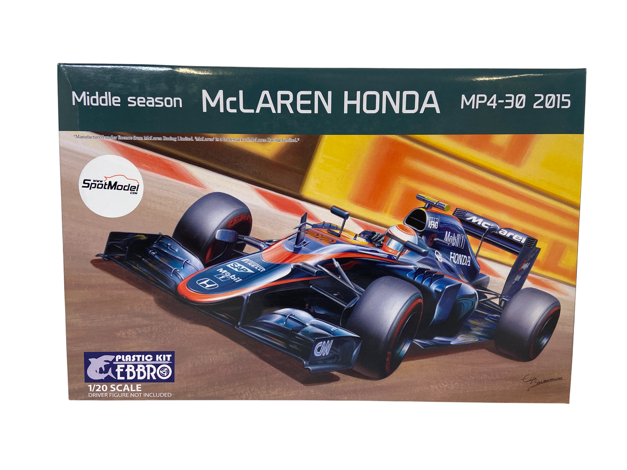 Ebbro 1:20 McLaren Honda MP4-30 2015 Middle Season 20014