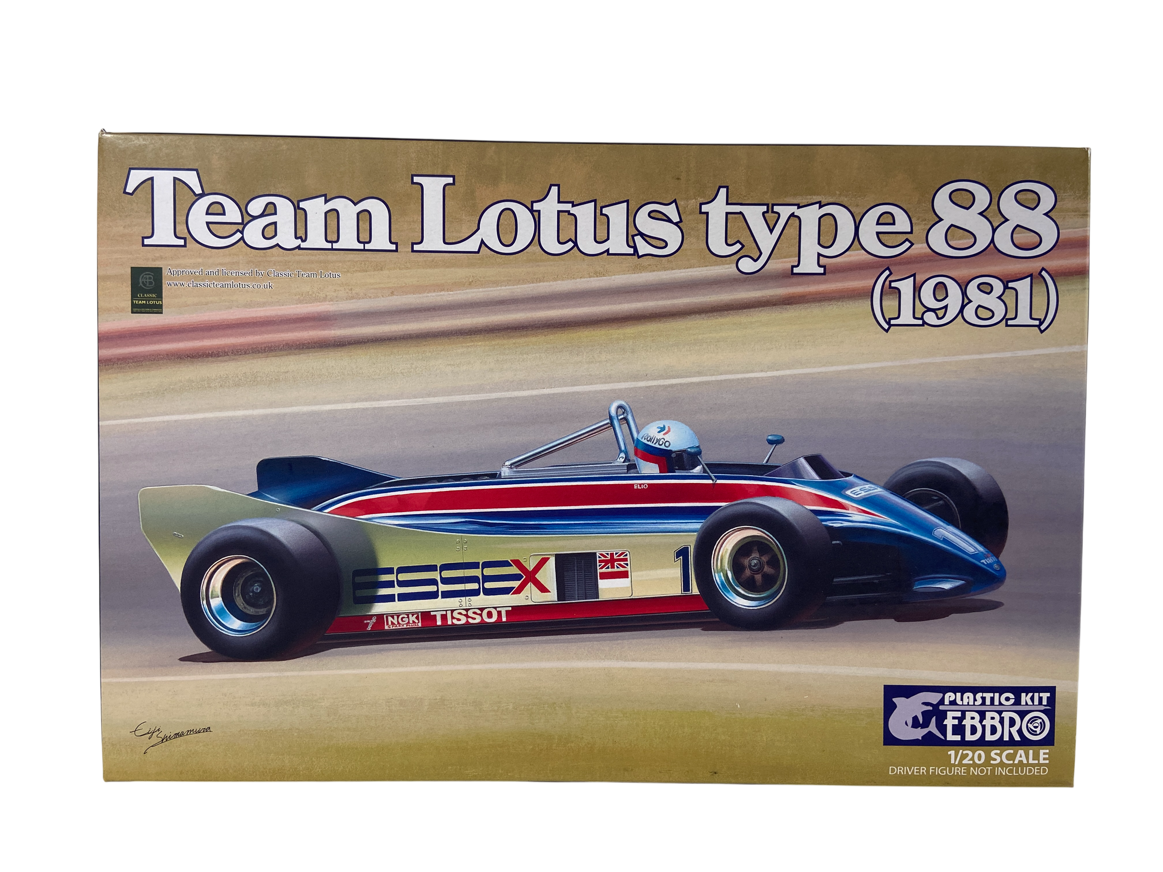 Ebbro 1:20 Team Lotus Type 88 1981 20011