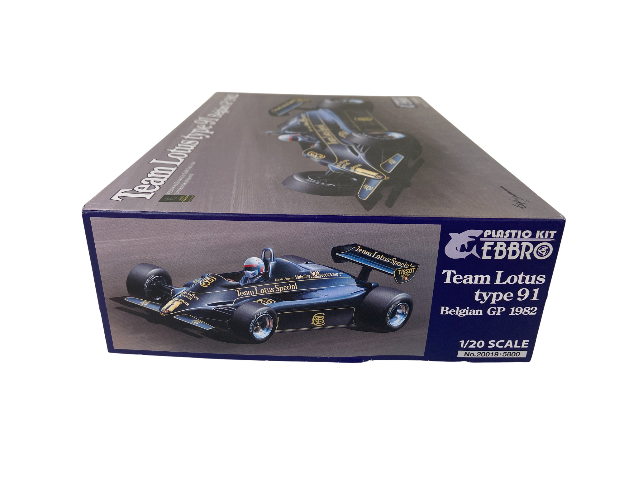 Ebbro 1:20 Team Lotus Type 91 Belgian GP 1982 20019