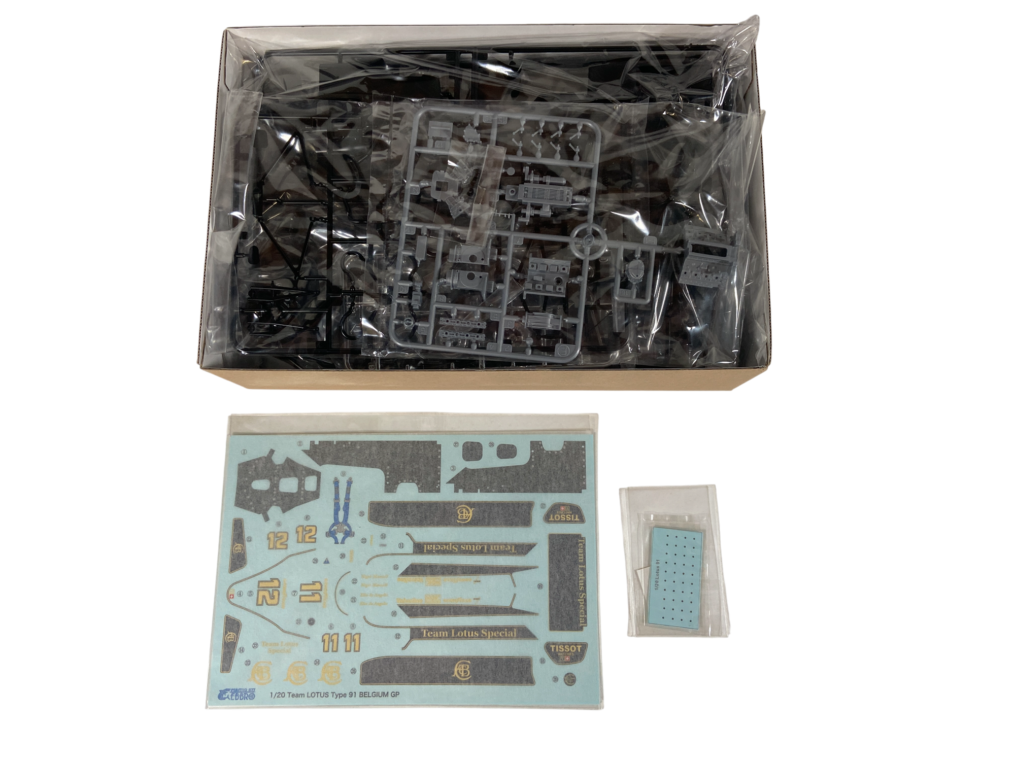 Ebbro 1:20 Team Lotus Type 91 Belgian GP 1982 20019