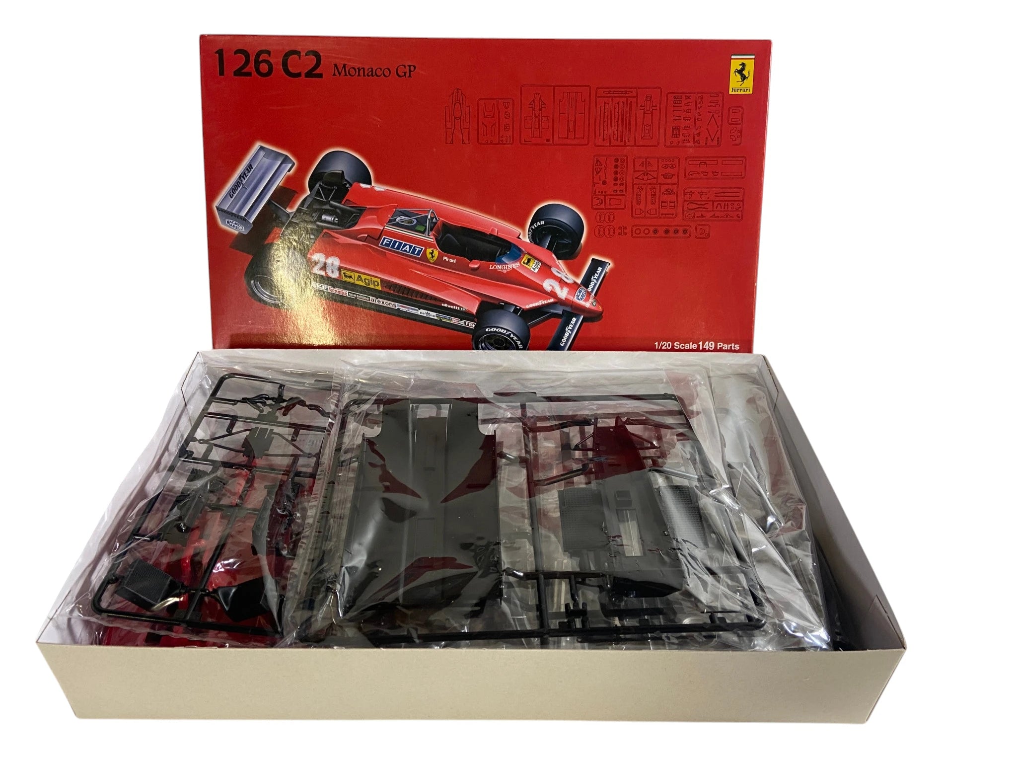 Fujimi 1:20 Ferrari 126 C2 Monaco GP 090429