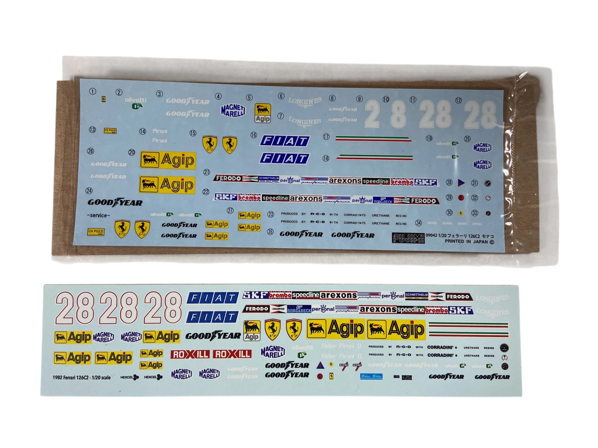 Fujimi 1:20 Ferrari 126 C2 Monaco GP 090429