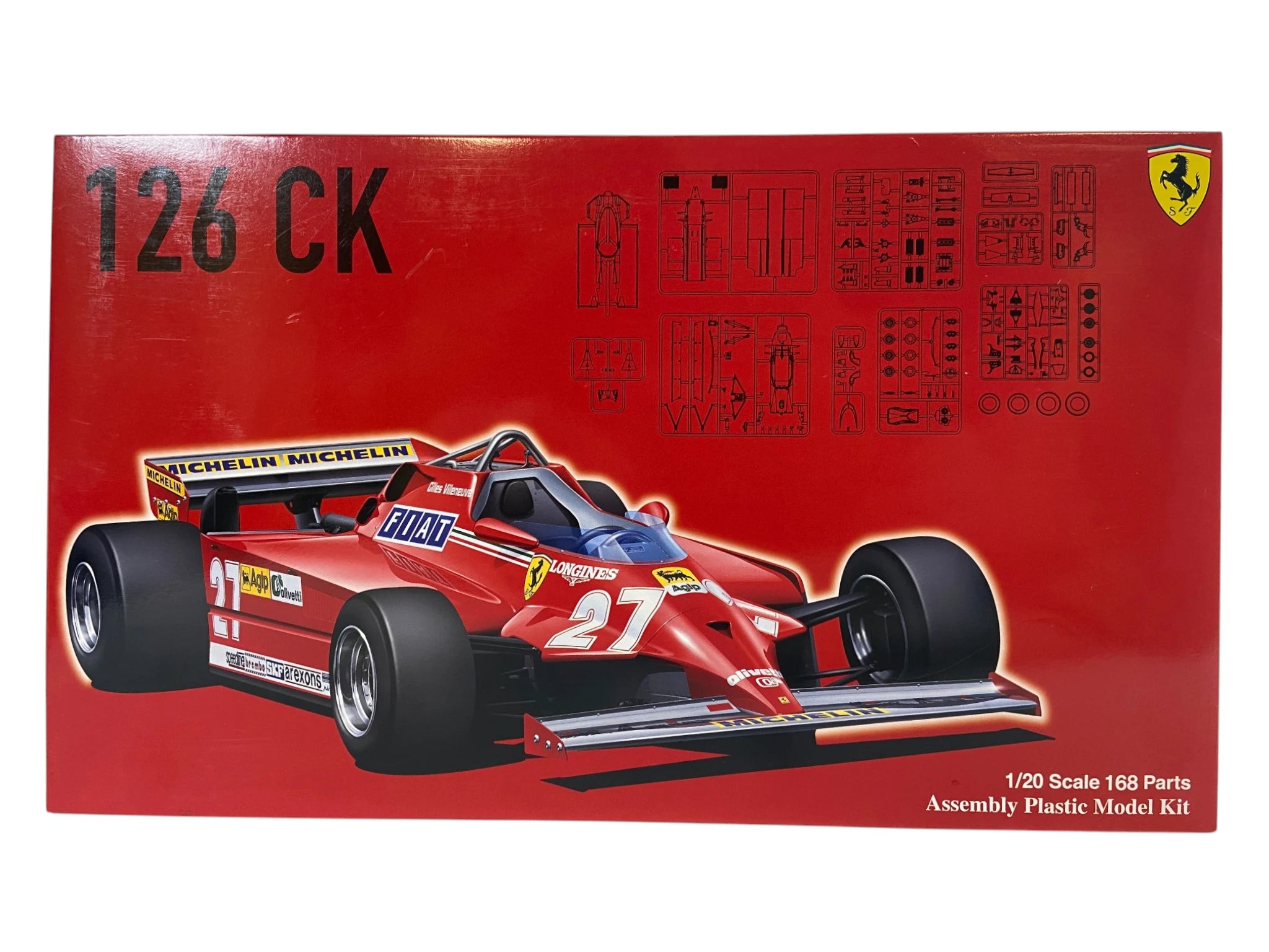 Fujimi 1:20 Ferrari 126 CK 091969