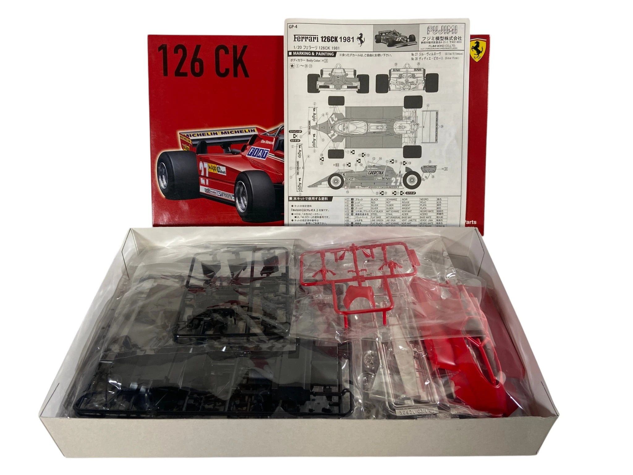 Fujimi 1:20 Ferrari 126 CK 091969