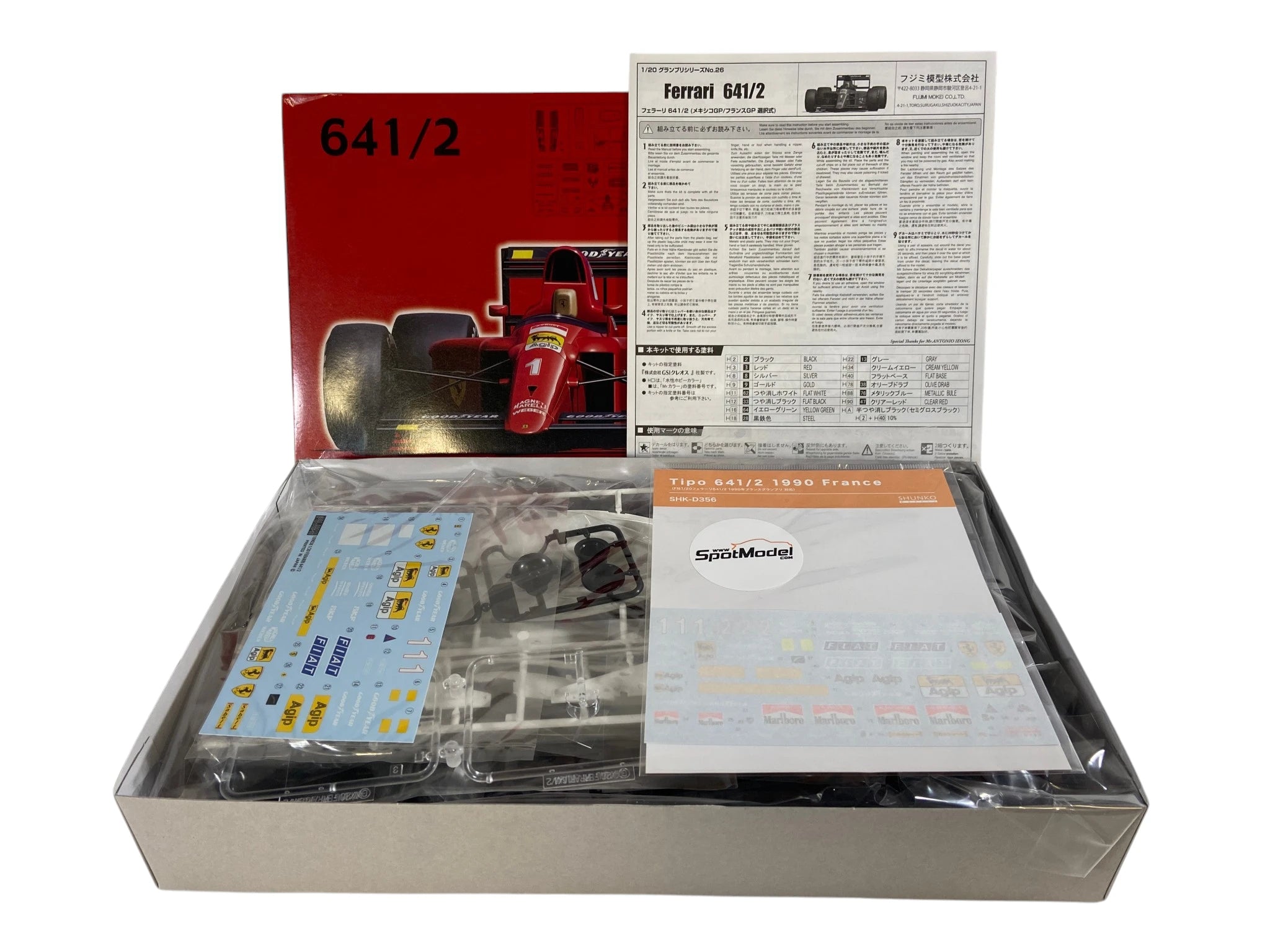 Ferrari 641/2 incl. Marlboro decals