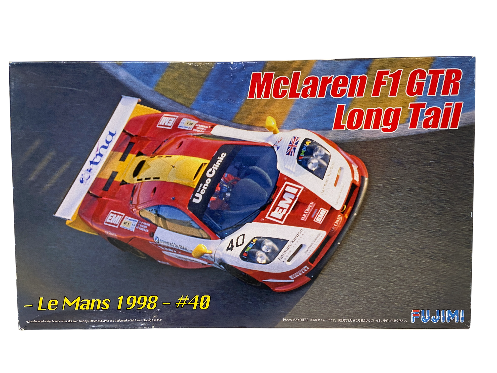 Fujimi 1:24 McLaren F1 GTR Long Tail Le Mans 1998 #40 12662
