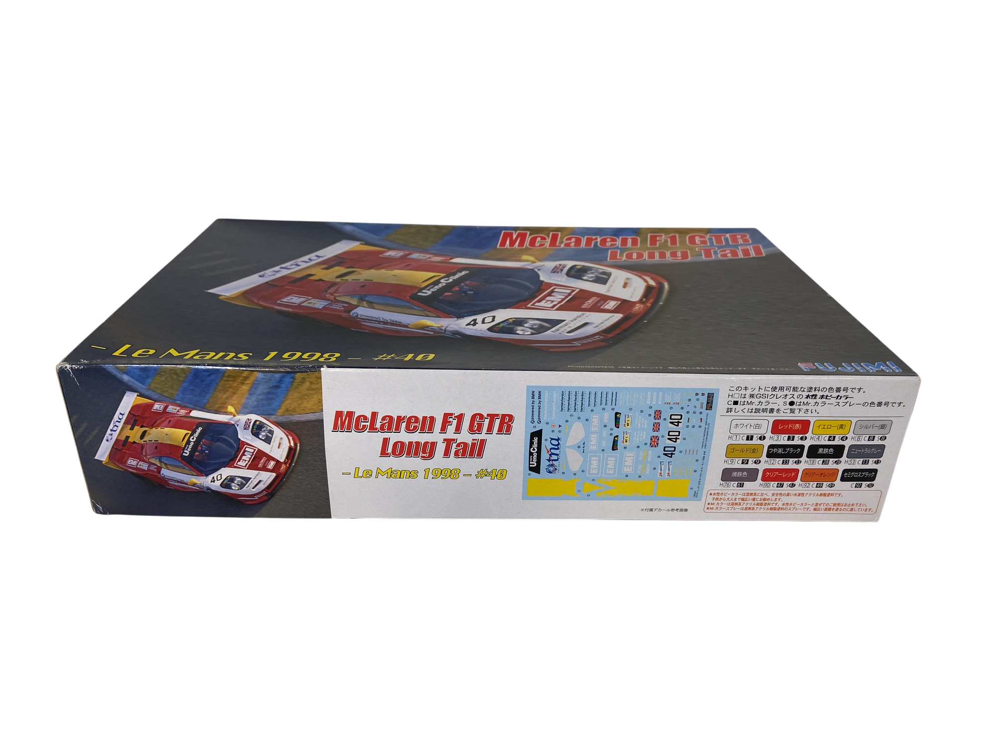 Fujimi 1:24 McLaren F1 GTR Long Tail Le Mans 1998 #40 12662