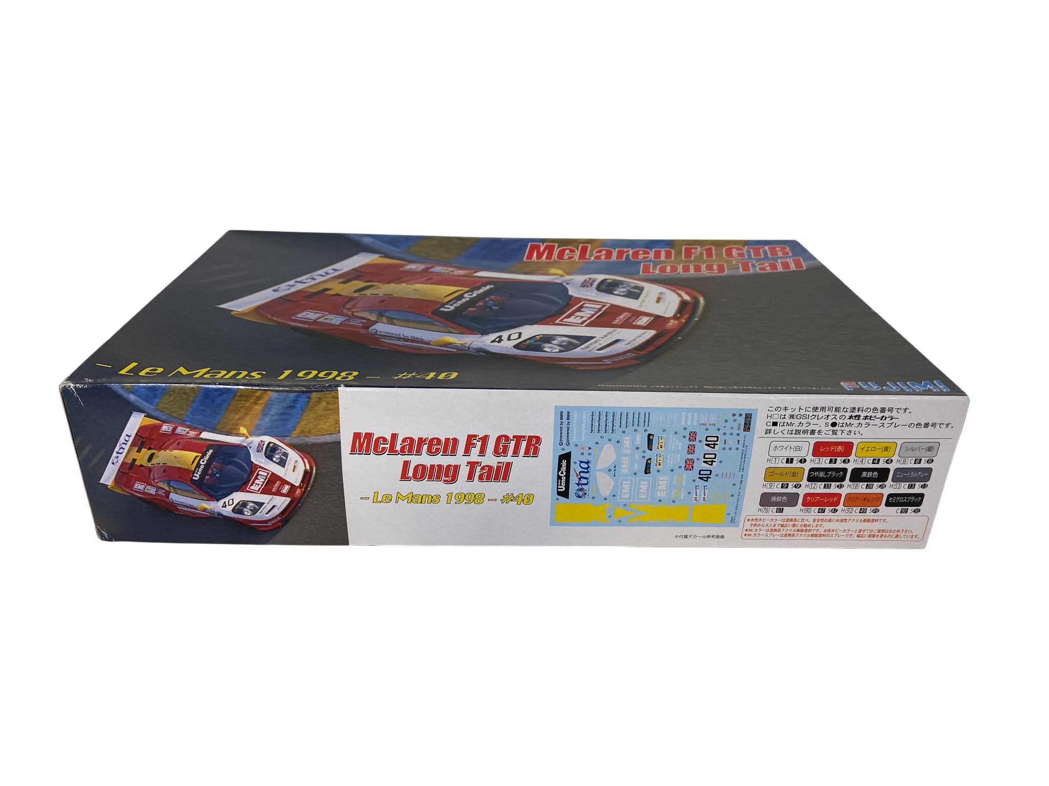 Fujimi 1:24 McLaren F1 GTR Long Tail Le Mans 1998 #40 12662