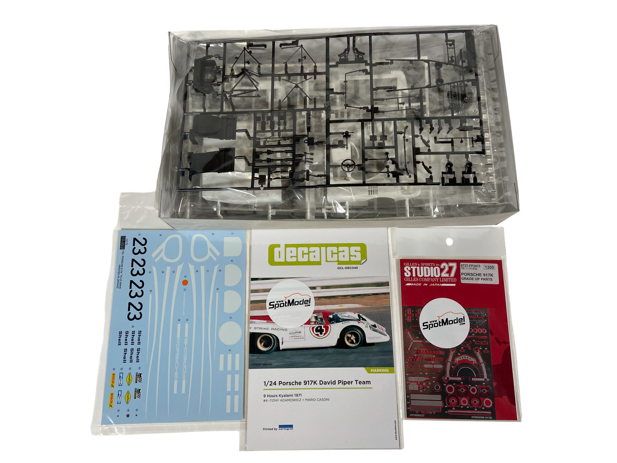 Fujimi 1:24 Porsche 917K incl. PE set & David Piper Team decals 12607