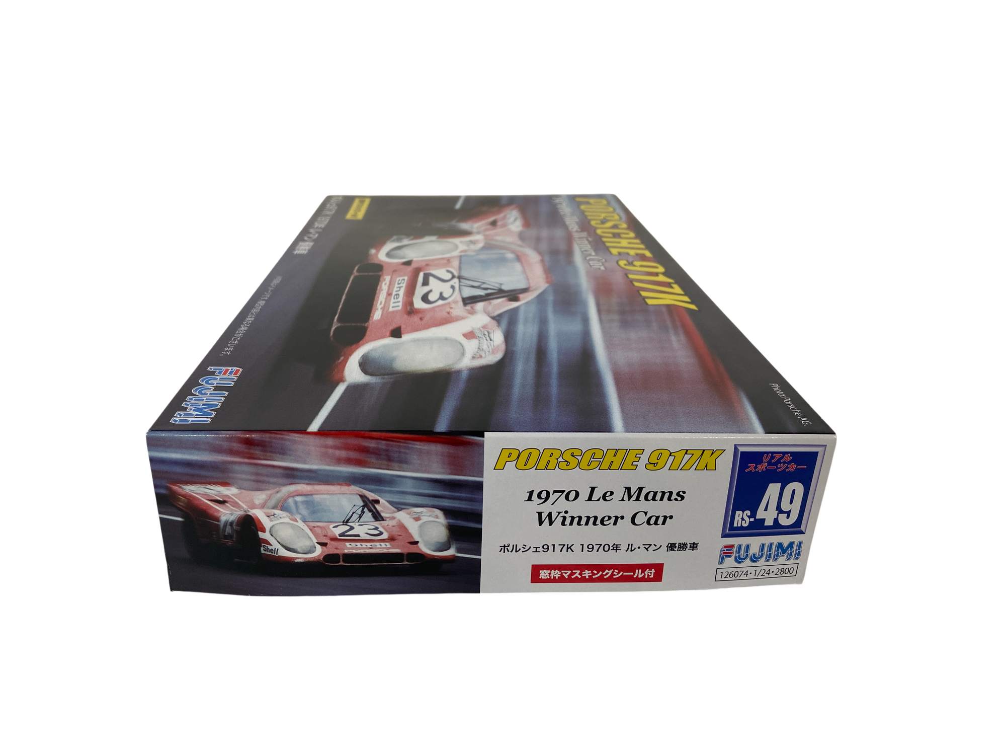 Fujimi 1:24 Porsche 917K incl. PE set, verf & Team Gunston decals 12607