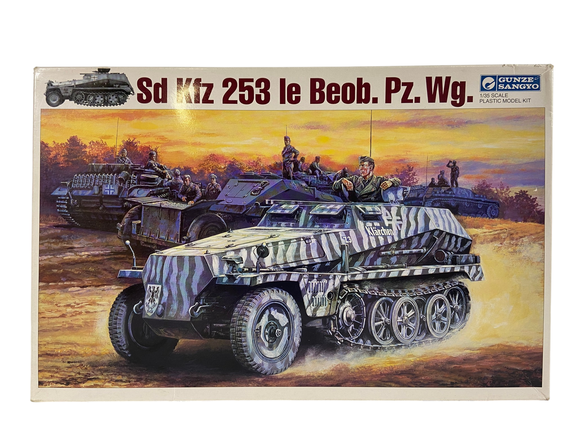 Gunze Sangyo 1:35 Sd Kfz 253 le Beob. Pz. Wg. G-744