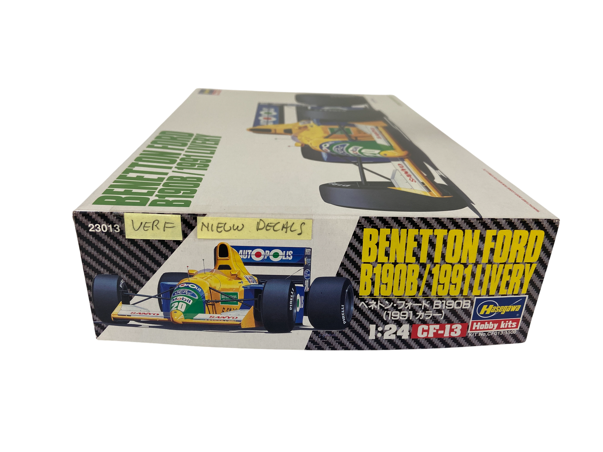 Hasegawa 1:24 Benetton Ford B190B/1991 Livery incl. verf & decals 23013