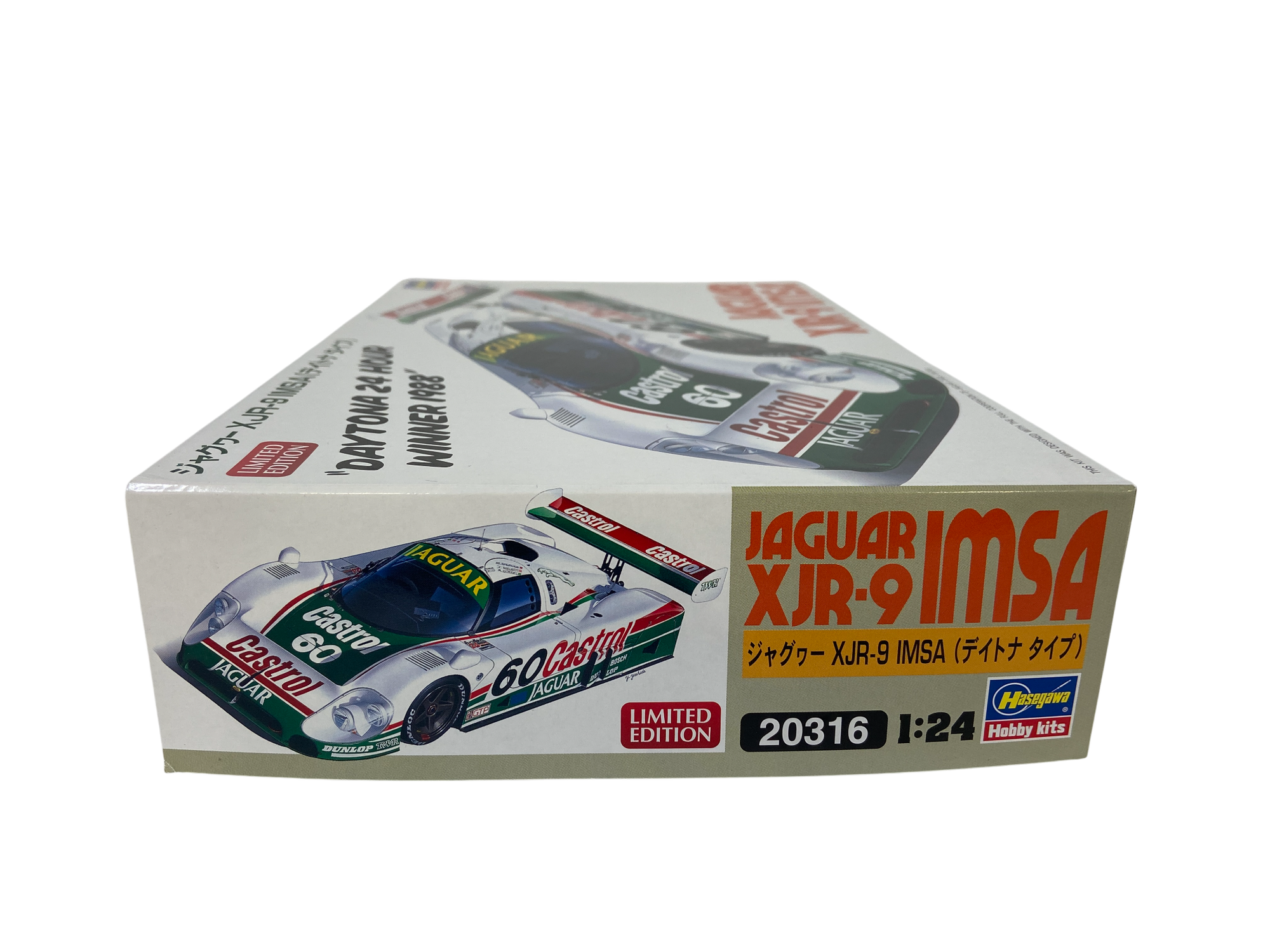 Hasegawa 1:24 Jaguar XJR-9 IMSA
"Daytona 24 Hour Winner 1988"