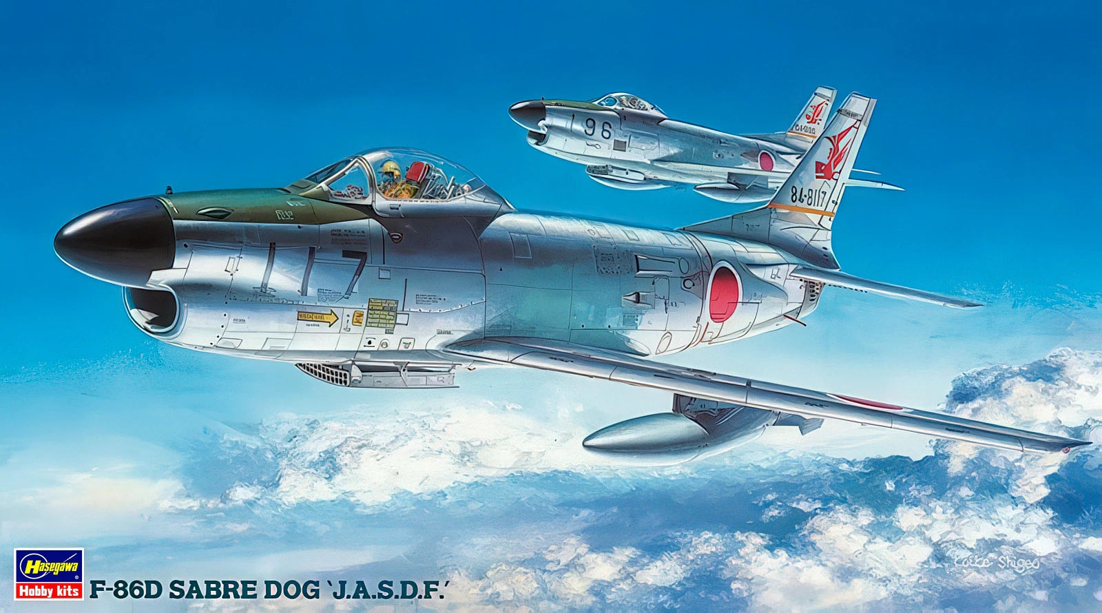 Hasegawa 1:72 F-86D Sabre Dog 'J.A.S.D.F.' 51404