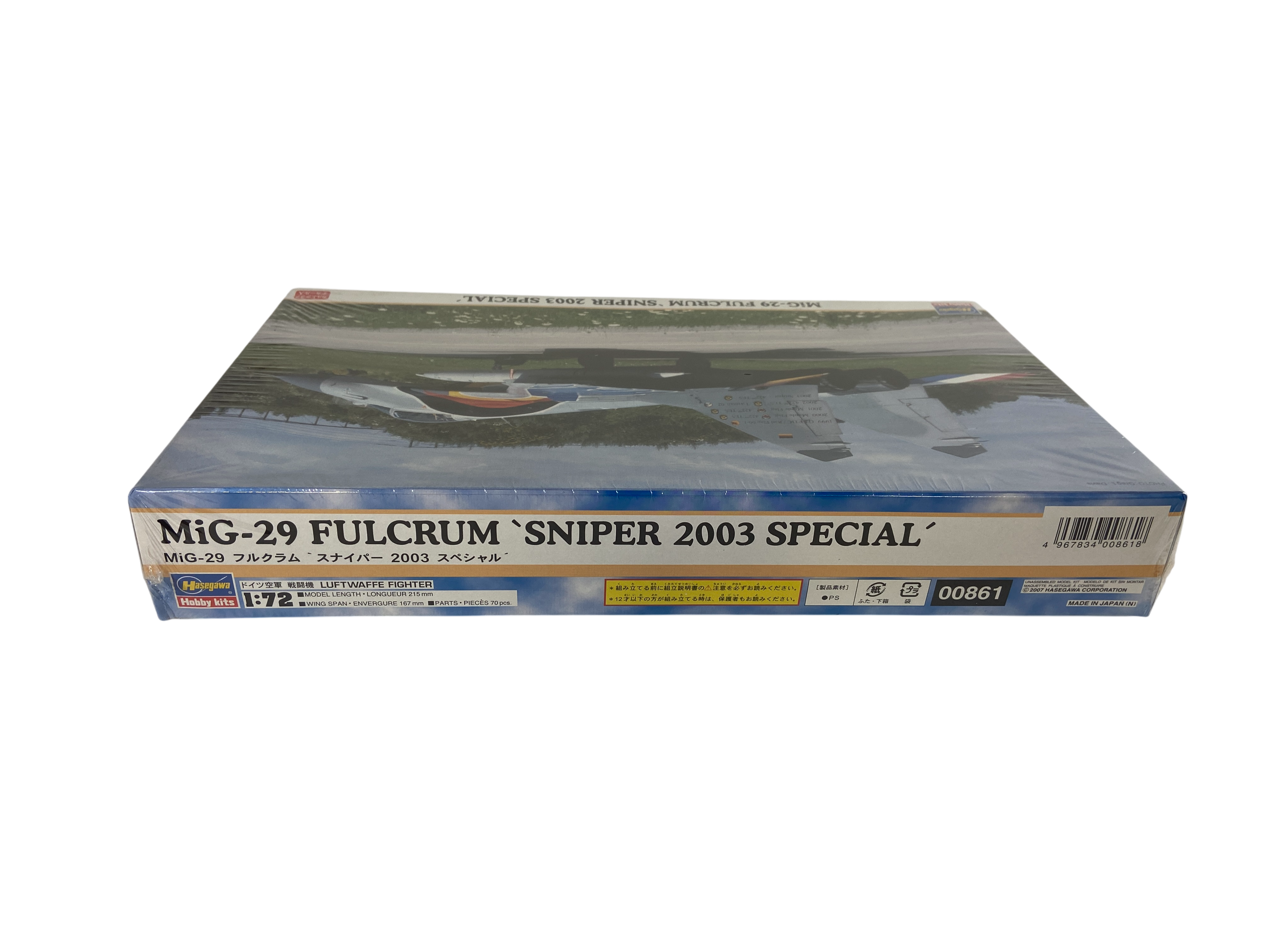 Hasegawa 1:72 MiG-29 Fulcrum 'Sniper 2003 Special' 00861