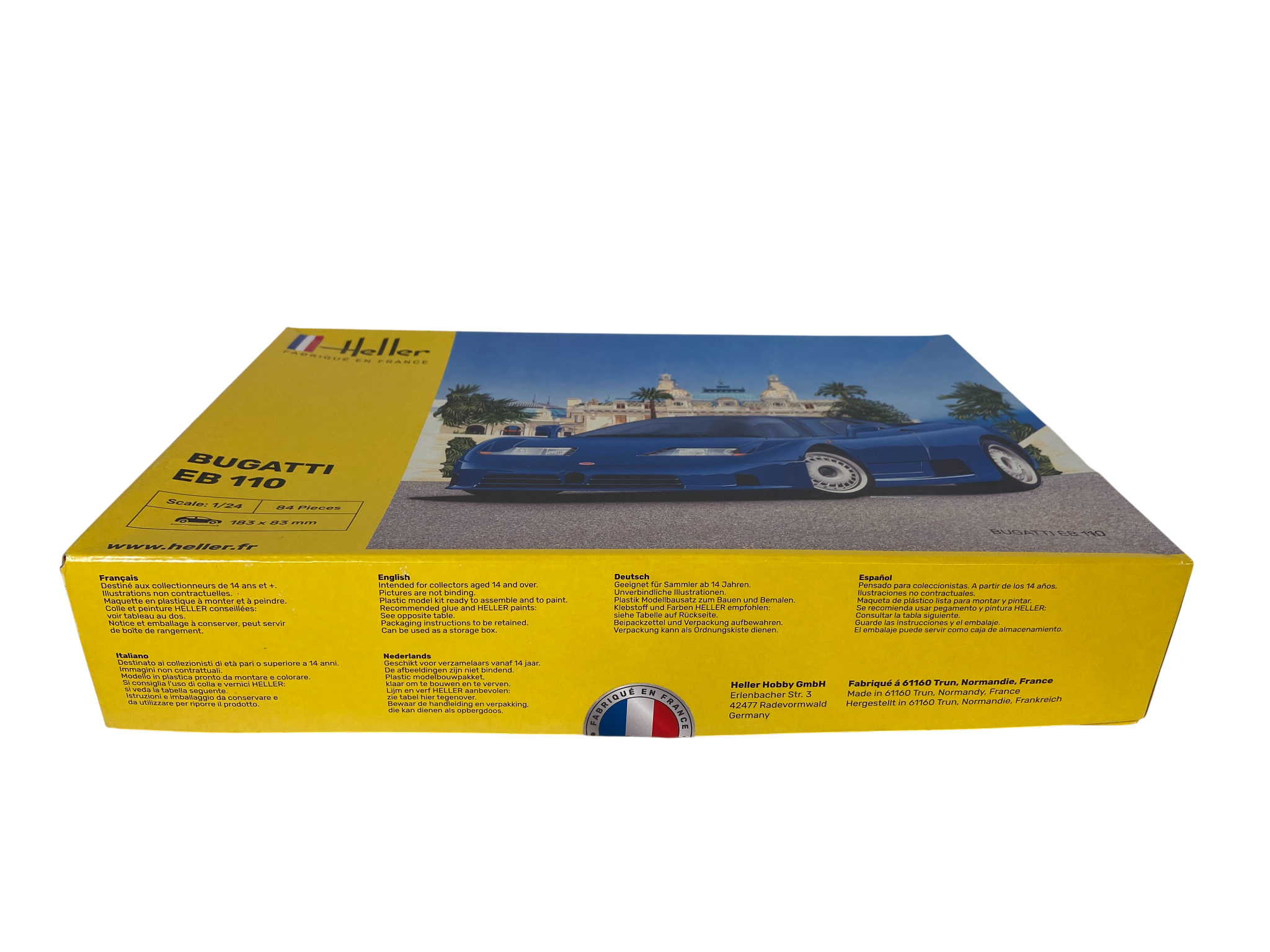 Heller 1:24 Bugatti EB 110 80738