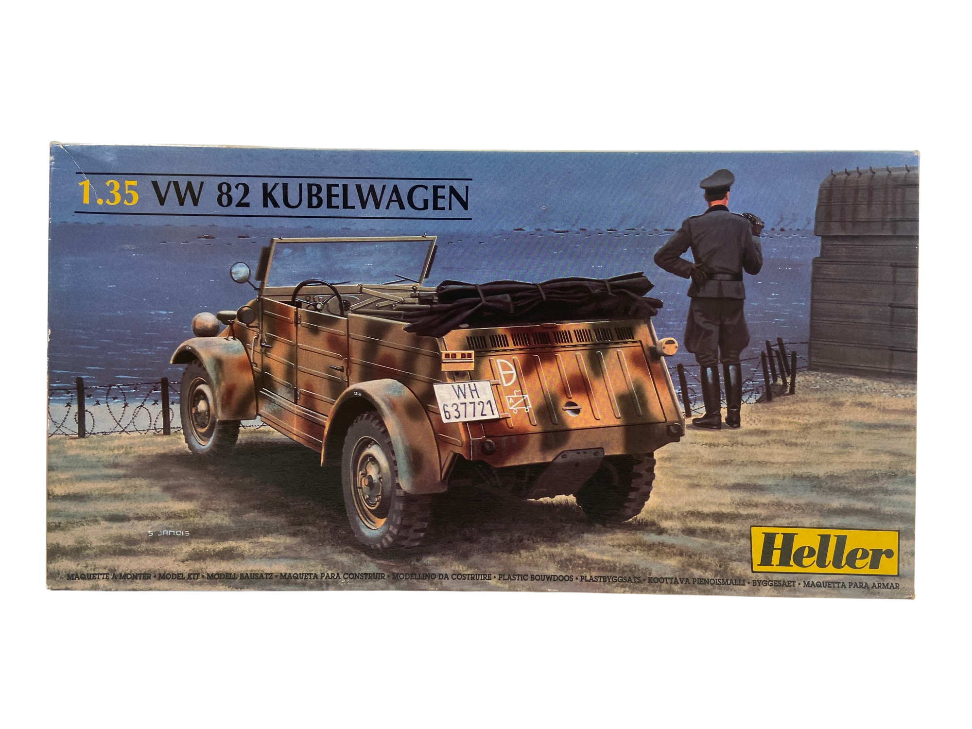 Heller 1:35 VW 82 Kübelwagen 81106