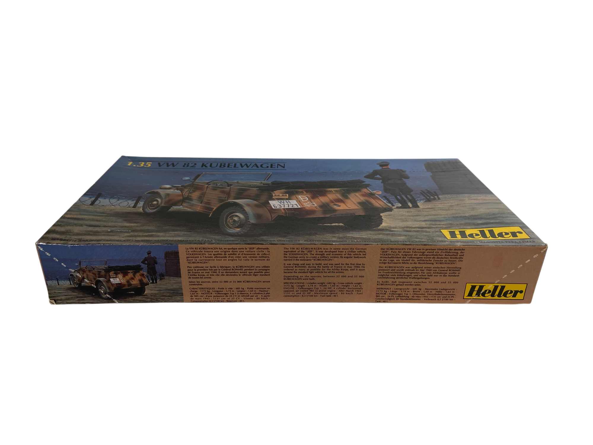 Heller 1:35 VW 82 Kübelwagen 81106