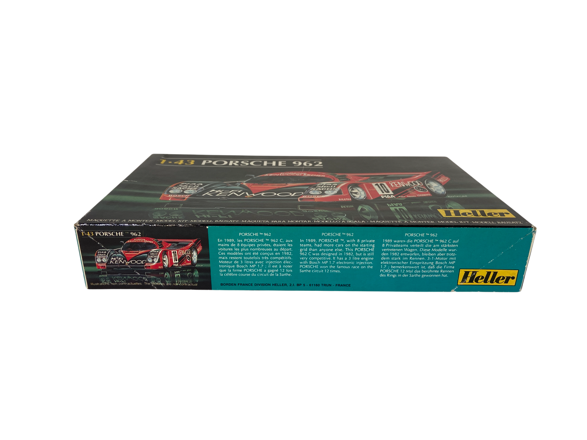Heller 1:43 Porsche 962 80109