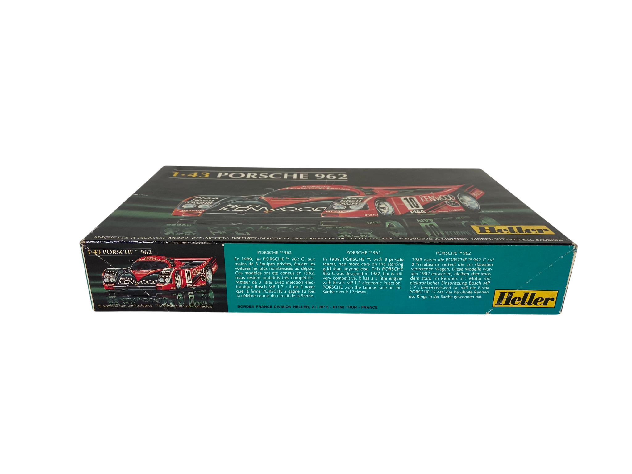 Heller 1:43 Porsche 962 80109