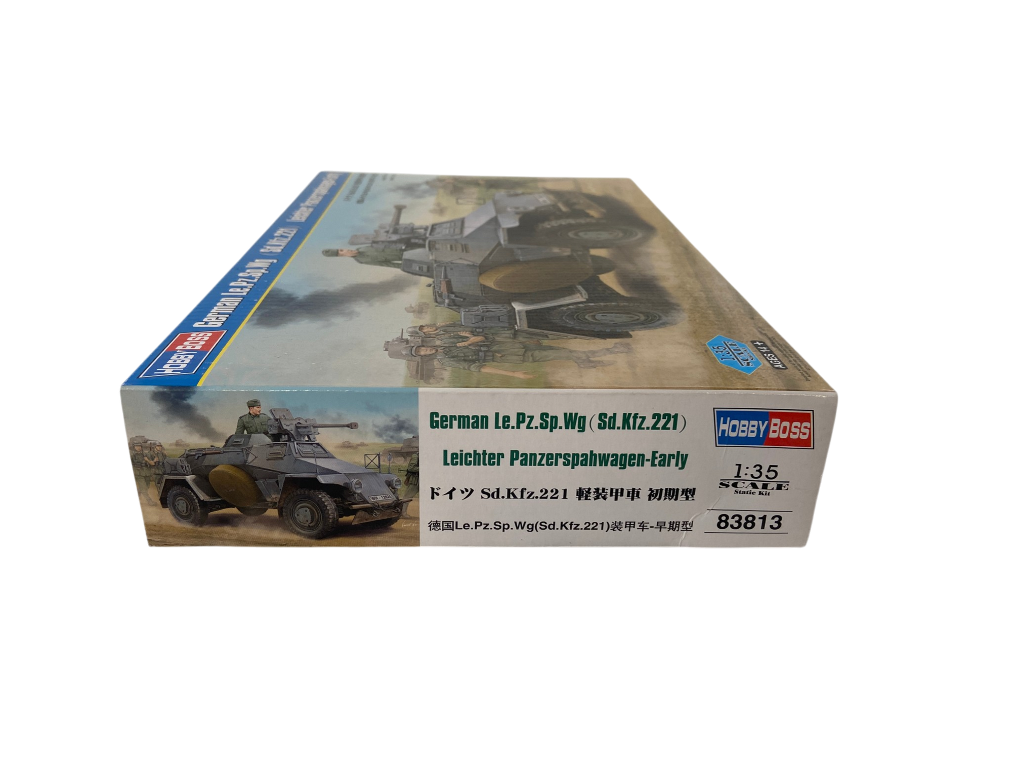 HobbyBoss 1:35 German Le.Pz.Sp.Wg. (Sd.Kfz. 221) Leichter Panzerspähwagen (early) 83813