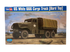HobbyBoss 1:35 US White 666 Cargo Truck (Hard Top) 83801