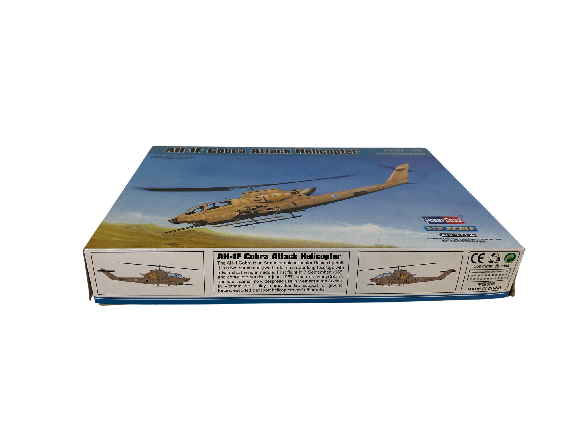 HobbyBoss 1:72 AH-1F Cobra Attack Helicopter 87224