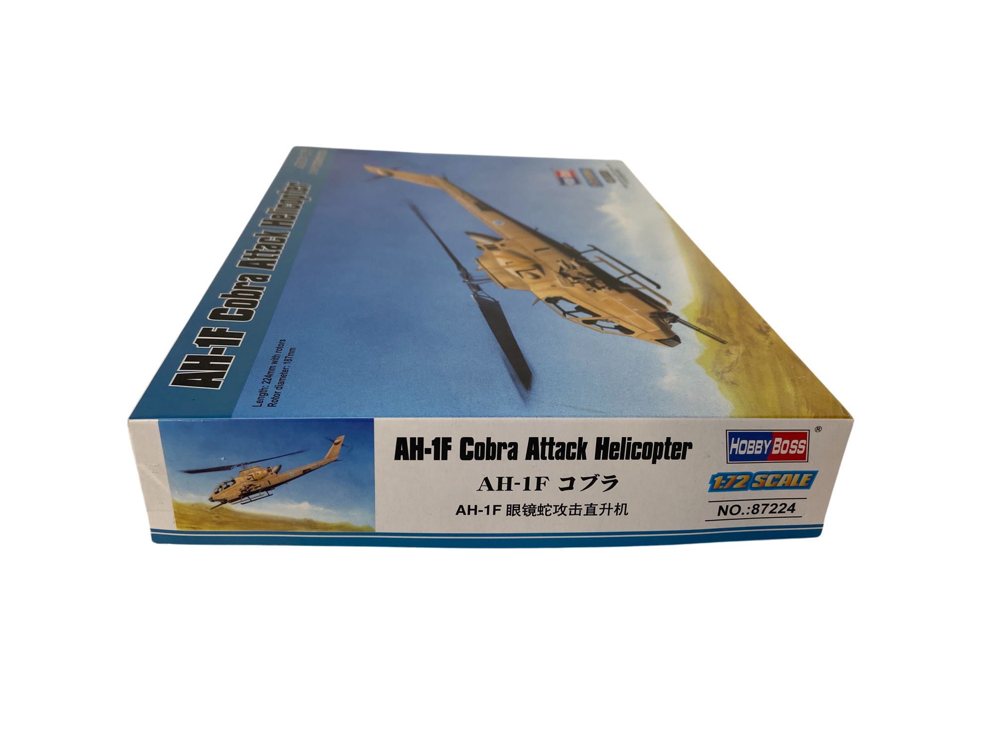 HobbyBoss 1:72 AH-1F Cobra Attack Helicopter 87224